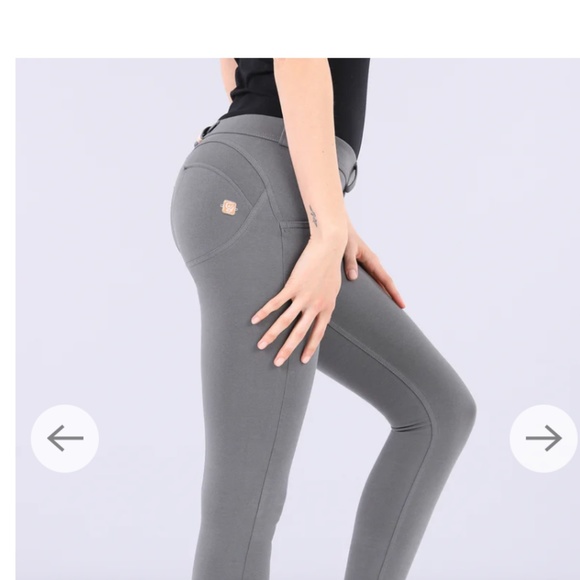 NWT XXS Freddy dark grey 7/8 push up WR. UP sold out low rise - Picture 6 of 9